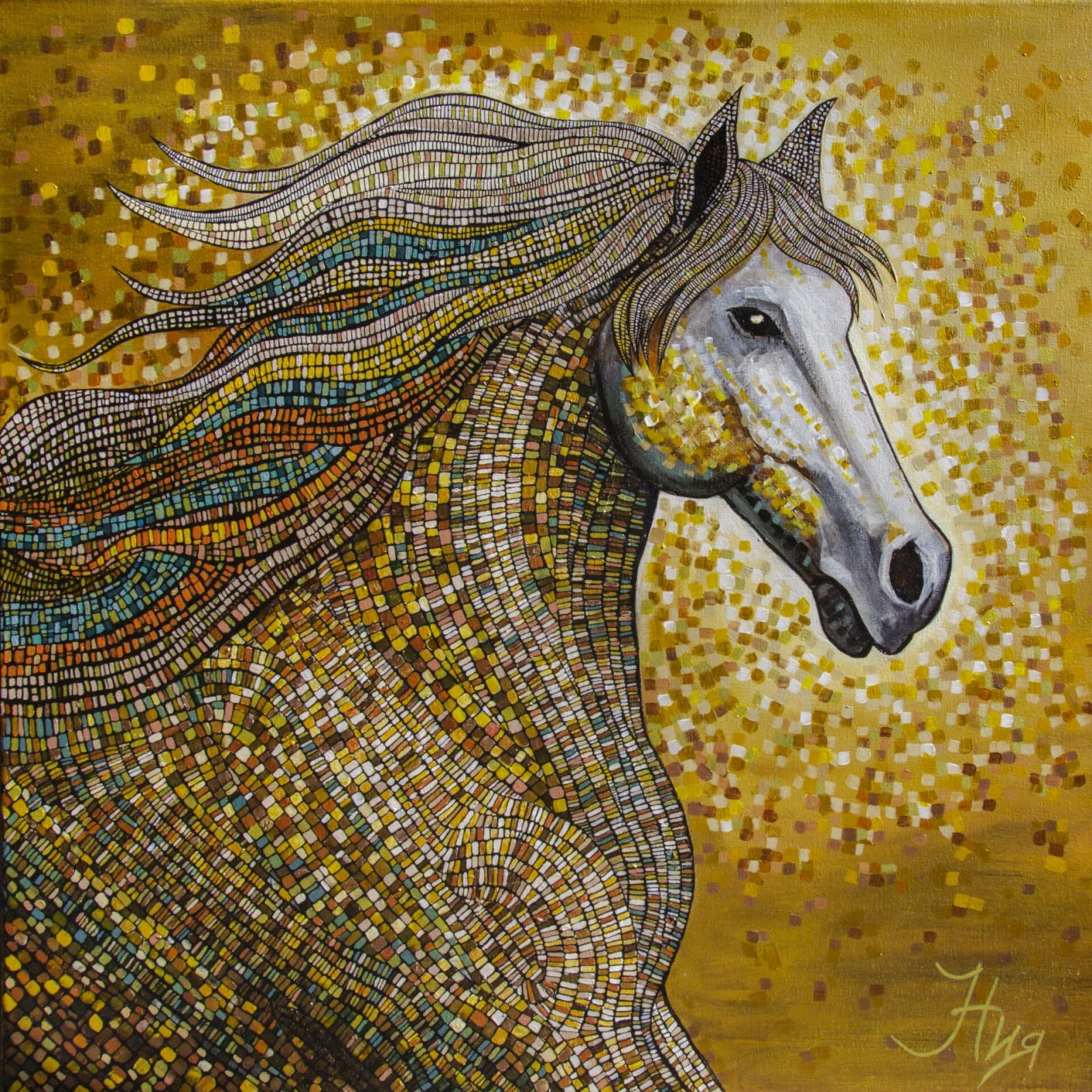 Alter Ego — signature painting by Nia Kyuri